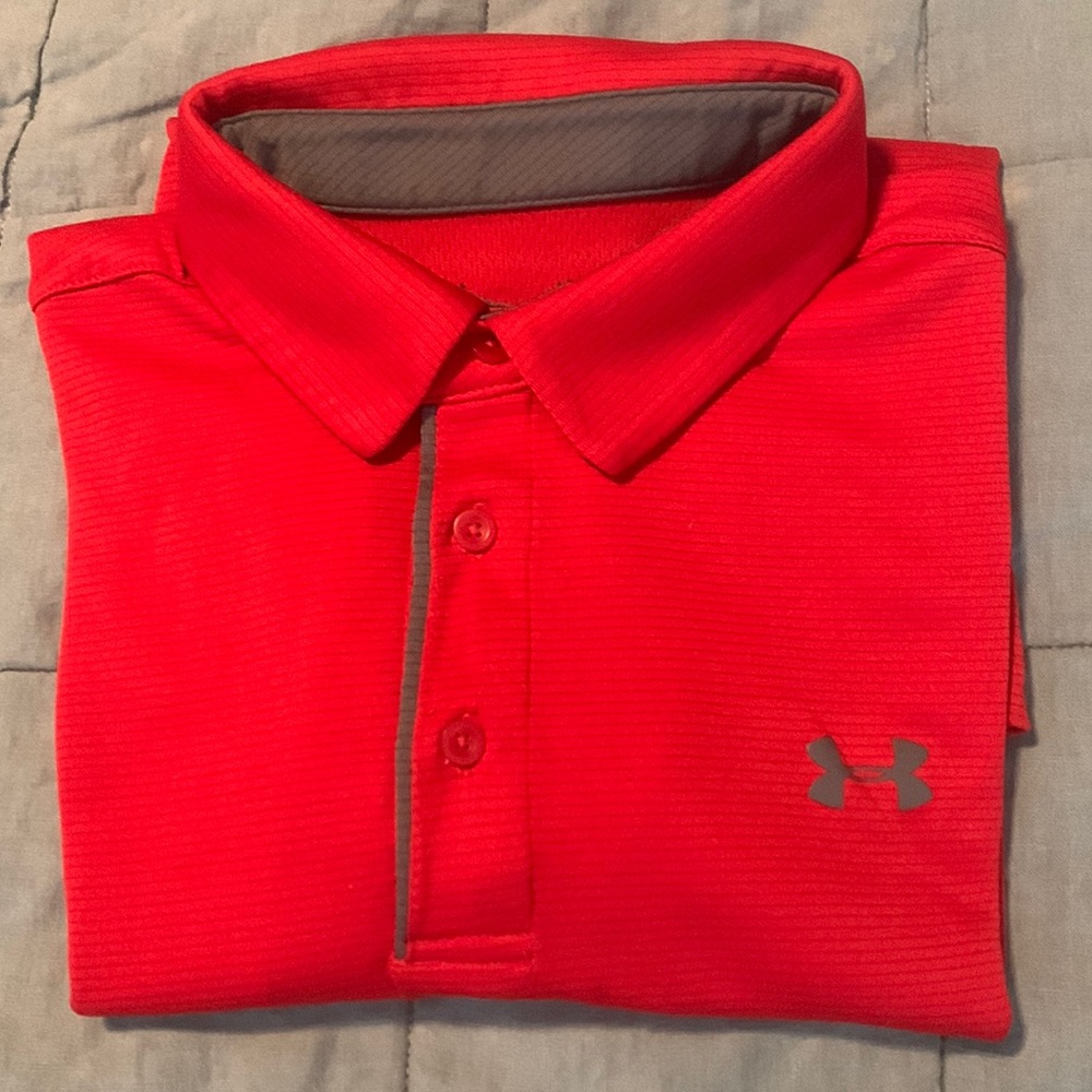 Under Armour loose fit heat gear polo